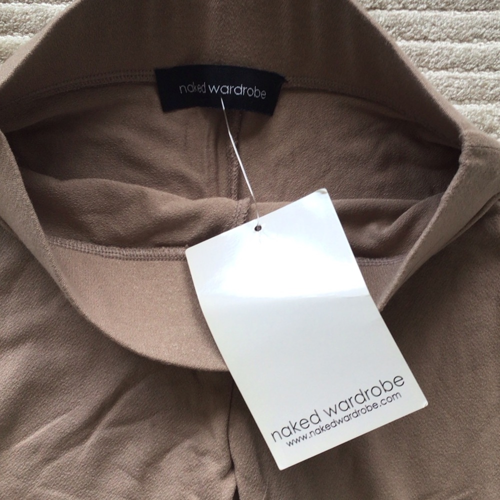 Naked Wardrobe Tan Capri Leggings *NWT* - Picture 4 of 6